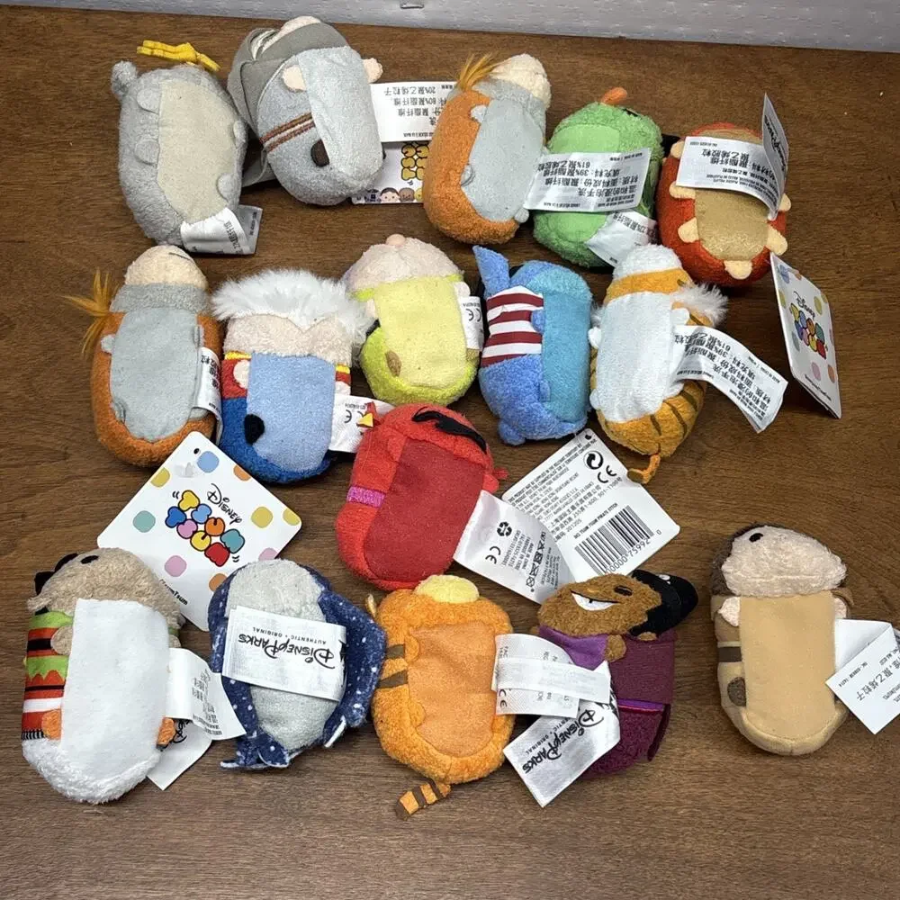 Lot Of 16 Disney Tsum Tsums Some New With Tags